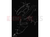 YAMAHA YN50 NEO'S (5ADR) 2000 SIDE COVER