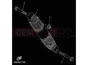 YAMAHA YN50 NEO'S (5ADR) 2000 REAR SUSPENSION