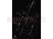 YAMAHA YN50 NEO'S (5ADR) 2000 FRONT FORK