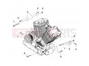 VICTORY STANDARD CRUISER (V99CB15DB) ENGINE » ENGINE, MOUNTING - (4947594759C001)