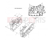 VICTORY STANDARD CRUISER (V99CB15LCZ) ENGINE | ENGINE, CRANKCASE - V99CB15LCZ (4947594759c003)