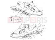 Polaris 1998 PWC SLTH (B984573) DECALS - I984573 (4946554655a007) | DECALS - I984573 (4946554655a007)