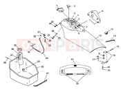 Polaris 1998 PWC SLTH (B984573) FRONT STORAGE COMPARTMENT - B984573 (4946554655a008) | FRONT STORAGE COMPARTMENT - B984573 (4946554655a008)