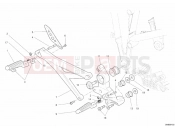 DUCATI Multistrada 1000 S FOOTRESTS, RIGHT » UNCLASSIFIED