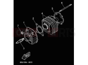 YAMAHA YH50 WHY (5JB4) 2000 CYLINDER