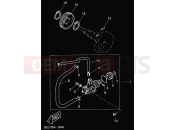 YAMAHA YH50 WHY (5JB4) 2000 OIL PUMP