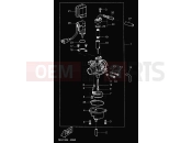YAMAHA YH50 WHY (5JB4) 2000 CARBURETOR