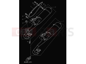 YAMAHA YH50 WHY (5JB4) 2000 EXHAUST