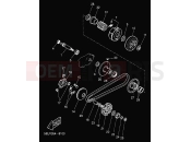 YAMAHA YH50 WHY (5JB4) 2000 CLUTCH
