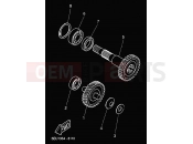 YAMAHA YH50 WHY (5JB4) 2000 TRANSMISSION