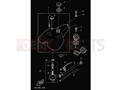 YAMAHA YH50 WHY (5JB4) 2000 FUEL TANK