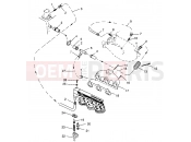 Polaris 1996 PWC SLX 780 (B964287) COOLING SYSTEM SLX 780 B964287 and Intl. SLX 780 I964287 (4937443744B008) | COOLING SYSTEM SLX 780 B964287 and Intl. SLX 780 I964287 (4937443744B008)