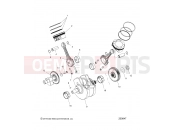 INDIAN 2020 SCOUT SIXTY ALL OPTIONS (R01) - N20MSA11/MSB11 ENGINE » ENGINE, PISTON and CRANKSHAFT - ALL OPTIONS (200647)