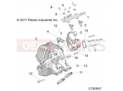 POLARIS RANGER 1000XP PS NSTR RC (R01) - R20RRW99A9/AA/AF/AP/AX ENGINE | ENGINE, AIR INTAKE MANIFOLD - R20RRW99A9/AA/AF/AP/AX (C700047)