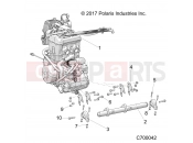 POLARIS RANGER 1000XP PS NSTR RC (R01) - R20RRW99A9/AA/AF/AP/AX ENGINE | ENGINE, MOUNTING - R20RRW99A9/AA/AF/AP/AX (C700042)