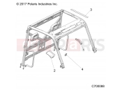 POLARIS RANGER 902D EU/TRACTOR (R01) - R20RRED4F1/N1/SD4C1 ACCESSORY | ACCESSORY, EDGE COVERS - R20RRSD4C1 (C700088)