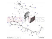 POLARIS RANGER 902D EU/TRACTOR (R01) - R20RRED4F1/N1/SD4C1 ENGINE | ENGINE, COOLING SYSTEM - R20RRED4F1/N1/SD4C1 (C700409)