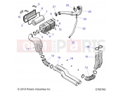 POLARIS POLARIS GENERAL 1000 DLX (R01) - G20GXD99AP/AG ENGINE | ENGINE, AIR INTAKE SYSTEM - G20GXD99AP/AG (C700792)