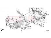 HONDA NSC110MPDH 2017 F-9 HANDLE PIPE / HANDLE COVER