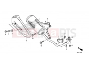 HONDA ANC125H 2017 EXHAUST MUFFLER