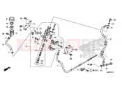 HONDA ANC125H 2017 BRAKE MASTER CYLINDER