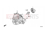 HONDA ANC125H 2017 HEAD LIGHT