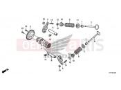 HONDA SH150ADH 2017 E-4 CAMSHAFT / VALVE