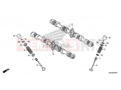 HONDA CB1100CAH CB1100 EX 2017 E-3 CAMSHAFT / VALVE
