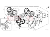 HONDA CB1100CAH CB1100 EX 2017 F-2 METER