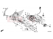 HONDA CB1100NAH CB1100 RS 2017 E-12 LEFT REAR COVER