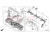 HONDA CB1100NAH CB1100 RS 2017 E-23 THROTTLE BODY