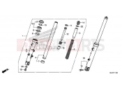 HONDA CB500FAH 2017 F-11 FRONT FORK