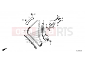 HONDA CB500FAH 2017 E-4 CAM CHAIN ​​/ TENSIONER