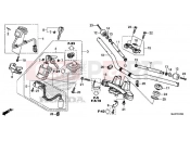 HONDA CB500FAH 2017 F-7 HANDLE PIPE / TOP BRIDGE