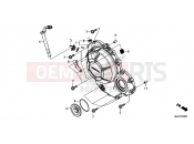 HONDA CB500FAH 2017 E-6 RIGHT CRANKCASE COVER