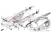 HONDA CB500FAH 2017 F-32 SWINGARM