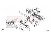 HONDA CB500FAH 2017 E-19 GEARSHIFT DRUM