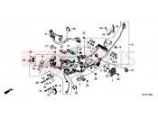 HONDA CB500FAH 2017 F-38 WIRE HARNESS