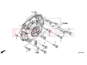 HONDA CBR1000RAH 2017 E-10 A.C. GENERATOR COVER