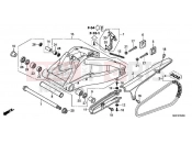 HONDA CBR1000RAH 2017 F-32 SWINGARM
