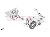 HONDA CBR1000RAH 2017 E-11 GENERATOR