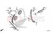 HONDA CBR1000RAH 2017 E-4 CAM CHAIN ​​/ TENSIONER