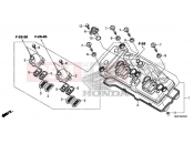 HONDA CBR1000RAH 2017 E-1 CYLINDER HEAD COVER