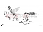 HONDA CBR1000RAH 2017 F-3 MIRROR