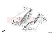 HONDA CBR650FA CBR650FAH 2017 F-17 SIDE COVER
