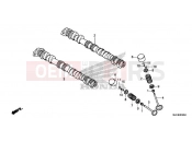 HONDA CBR650FA CBR650FAH 2017 E-3 CAMSHAFT / VALVE