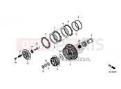 HONDA CBR650FA CBR650FAH 2017 E-6 CLUTCH