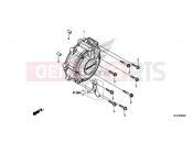 HONDA CBR650FA CBR650FAH 2017 E-8 GENERATOR COVER