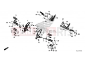 HONDA CBR650FA CBR650FAH 2017 F-21 STEP