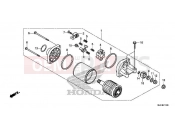 HONDA CBR650FA CBR650FAH 2017 E-11 STARTING MOTOR